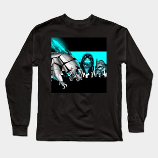 the final fight in kaiju madness Long Sleeve T-Shirt